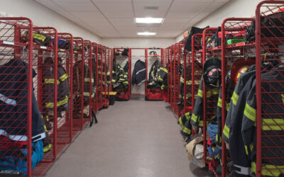 Check out the Final Interior Images of the new Aurora Fire Station #7