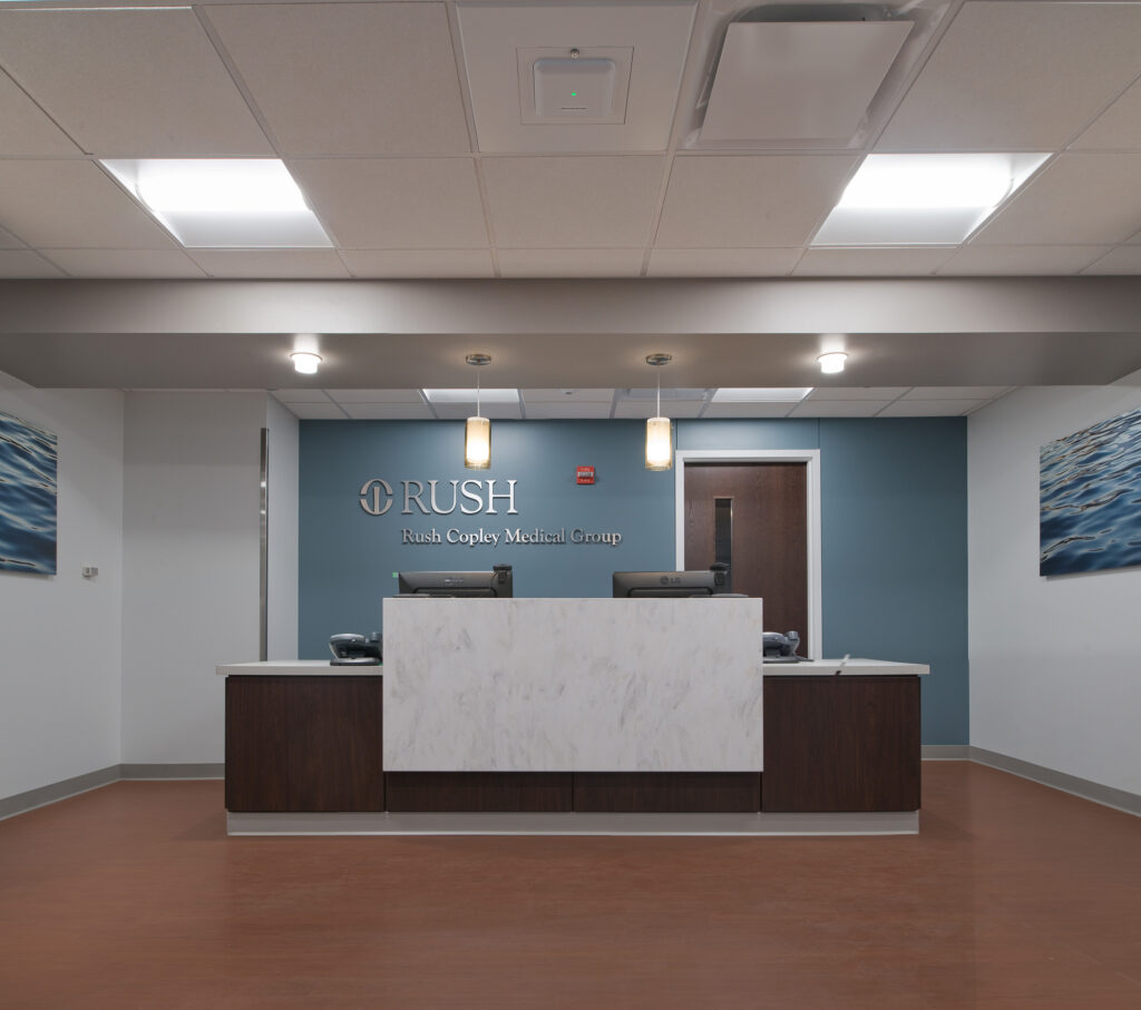 Coply Hospital Reception